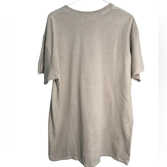 NASCAR Racing Tee Stone Washed‎ Sand Short Sleeve Crew Neck Unisex Large - Picture 2 of 7